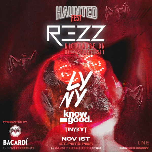 11.01 Haunted Fest St. Pete Night 2 ft. REZZ at the St. Pete Pier Event Photo