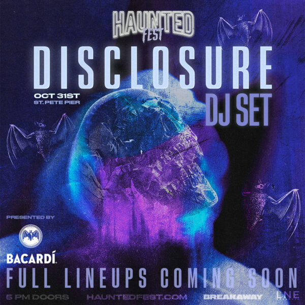 10.31 Haunted Fest St. Pete Night 1 ft. Disclosure at the St. Pete Pier Event Photo