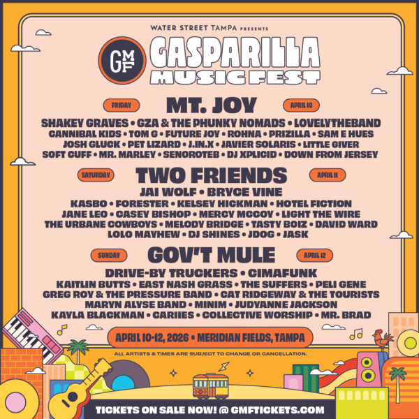 Gasparilla Music Fest 2026 at Meridian Fields, Tampa, FL Event Photo